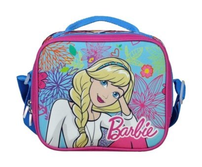 Hakan Çanta 96523 Simli Termoslu Barbie Beyaz Beslenme Çantası