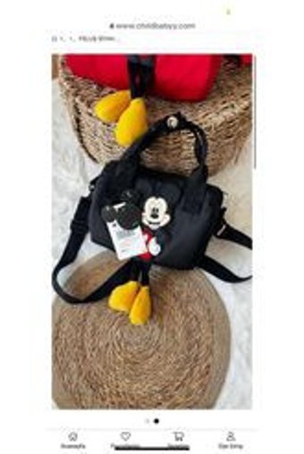 Childbaby Yıkanabilir Organik Kırmızı Beslenme Çantası