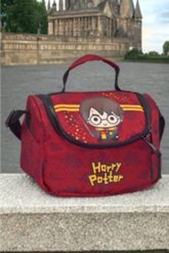 Obm Lisanslı Termoslu Harry Potter Bordo Beslenme Çantası