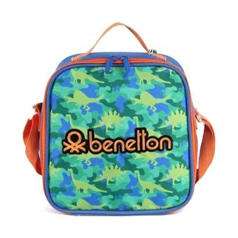 United Colors Of Benetton 3662 Dinazorlu Yıkanabilir Organik Yeşil Beslenme Çantası