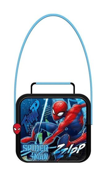 Frocx OTTO-5678 Yıkanabilir Organik Spider Man Kırmızı Beslenme Çantası