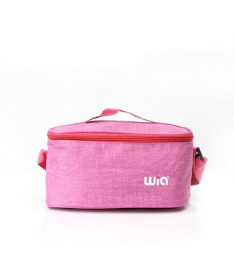 Wia Düz Termoslu Pembe Beslenme Çantası