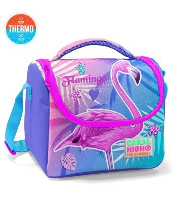Yaygan Çanta 11705 Düz Termoslu Pembe Beslenme Çantası