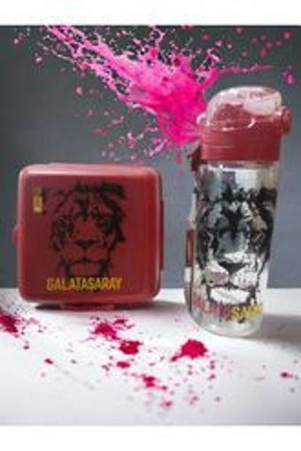 Galatasaray Lisanslı Yıkanabilir Organik Kırmızı Beslenme Çantası