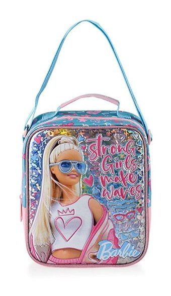 Mikro 48181 Düz Barbie Çok Renkli Beslenme Çantası