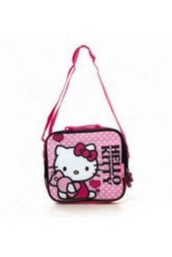 Hakan Çanta Lisanslı Termoslu Hello Kitty Pembe Beslenme Çantası