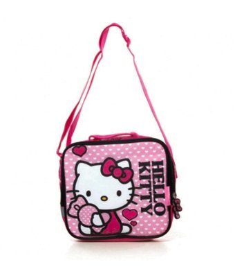 Hakan Çanta Lisanslı Termoslu Hello Kitty Pembe Beslenme Çantası