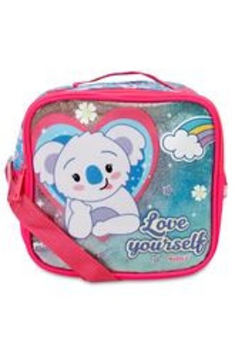 Muggle Figürlü Termoslu Koala Pembe Beslenme Çantası