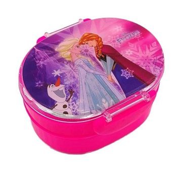 Tmn Lisanslı Yıkanabilir Anna - Elsa Pembe Beslenme Çantası