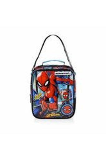 Ottonya 48104 Yıkanabilir Organik Spider Man Çok Renkli Beslenme Çantası