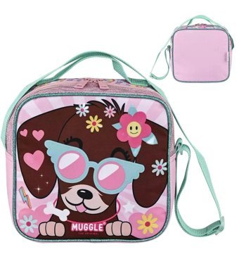 Mikro MU-9011 Hayvan Desenli Pembe Beslenme Çantası