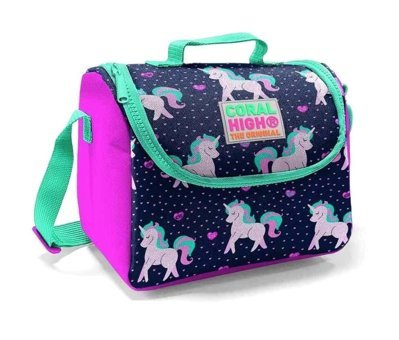 Yaygan Çanta 22849 Unicornlu Termoslu Beyaz Beslenme Çantası