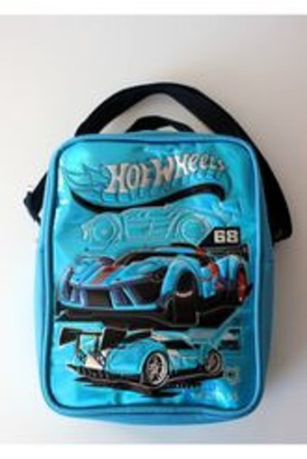 Leon Life Arabalı Termoslu Hot Wheels Mavi Beslenme Çantası