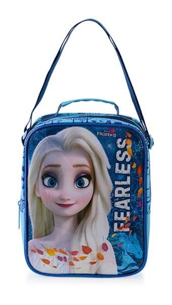 Mikro 48016 Düz Yıkanabilir Anna - Elsa Çok Renkli Beslenme Çantası