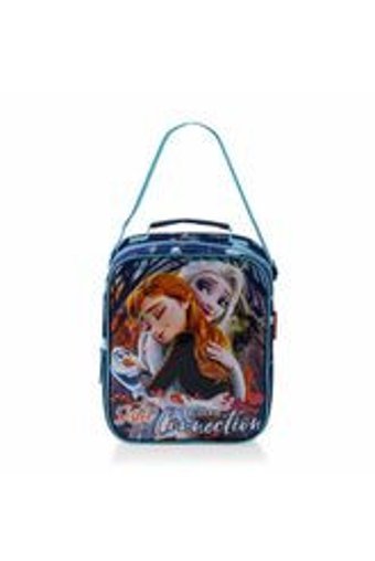 Ottonya 48004 Yıkanabilir Organik Anna - Elsa Mavi Beslenme Çantası