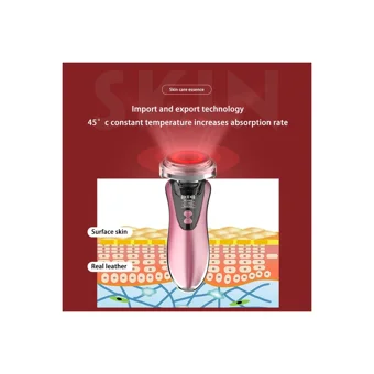 Liveasy 450 mAH Tüm Ciltler İçin 1 Başlıklı Şarjlı Titreşimli Yüz Temizleme Cihazı Pembe