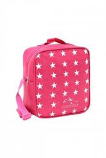 Cambridge Polo Club PLBSL-80001 Baskılı Yıkanabilir Organik Pembe Beslenme Çantası
