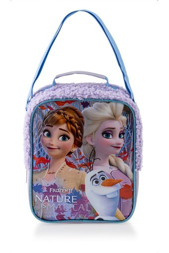 Frocx Figürlü Yıkanabilir Organik Anna - Elsa Çok Renkli Beslenme Çantası