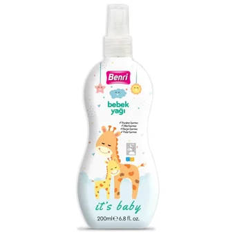 Benri E Vitaminli Bebek Masaj Yağı 200 ml