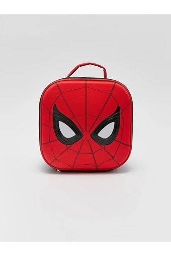 Lc Waikiki Düz Yıkanabilir Organik Spider Man Kırmızı Beslenme Çantası