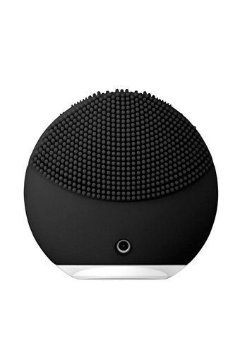 Foreo Luna Mini 2 Tüm Ciltler İçin 1 Başlıklı Fırçalı Silikon Şarjlı Titreşimli Yüz Temizleme Cihazı Siyah
