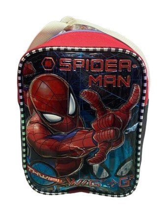 Ümit Çanta Yıkanabilir Organik Spider Man Kırmızı Beslenme Çantası