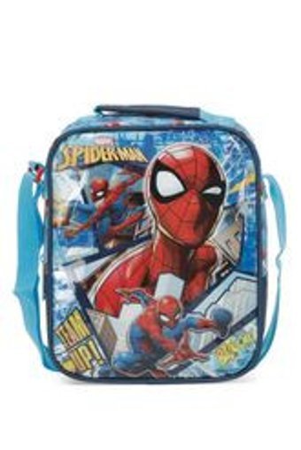 Frocx OTTO-41331 Lisanslı Termoslu Spider Man Mavi Beslenme Çantası