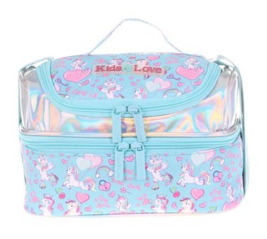 Kaukko L-7094 Yıkanabilir Organik Mavi Beslenme Çantası