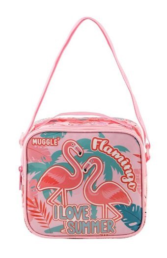 Muggle MU-7242 Düz Pembe Beslenme Çantası