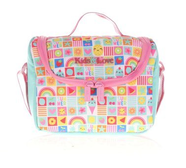 Kaukko L-7109 Termoslu Pembe Beslenme Çantası