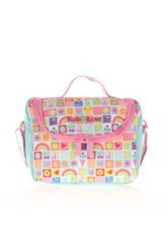 Kaukko L-7109 Termoslu Pembe Beslenme Çantası