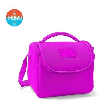 Yaygan Çanta 11843 Düz Termoslu Yıkanabilir Pembe Beslenme Çantası