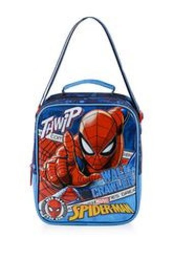 Frocx Wall Crawler W2 Lisanslı Yıkanabilir Organik Spider Man Bej Beslenme Çantası