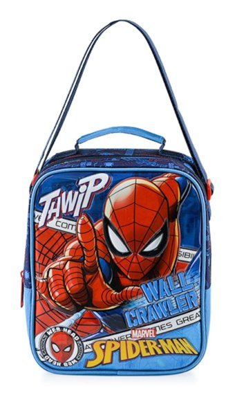 Frocx Wall Crawler W2 Lisanslı Yıkanabilir Organik Spider Man Bej Beslenme Çantası