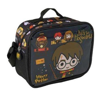 Wiggle 78042 Baskılı Termoslu Harry Potter Siyah Beslenme Çantası