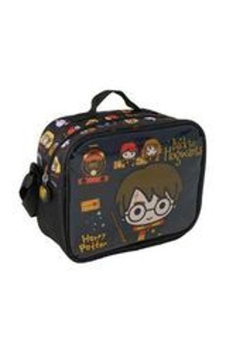 Wiggle 78042 Baskılı Termoslu Harry Potter Siyah Beslenme Çantası