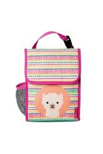 Skip Hop Hayvan Desenli Termoslu Pembe Beslenme Çantası