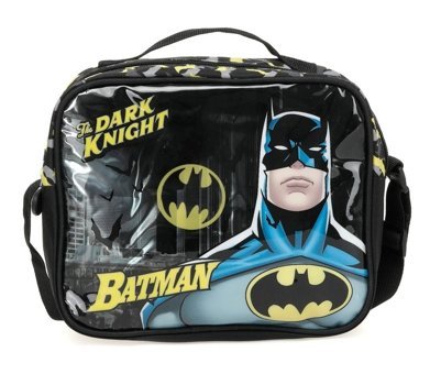 Obm 1226 Lisanslı Yıkanabilir Batman Siyah Beslenme Çantası