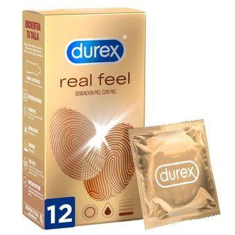 Durex Real Feel Latekssiz Normal Prezervatif 12x1 Adet