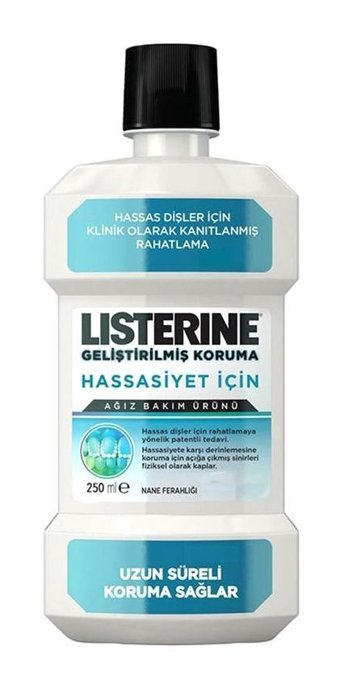 Listerine Nane Aromalı 250 ml Ağız Gargarası