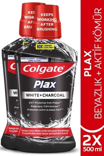 Colgate Plax Alkolsüz 500x2 ml Ağız Gargarası