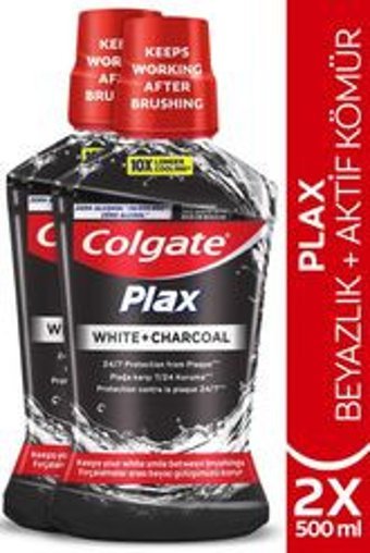Colgate Plax Alkolsüz 500x2 ml Ağız Gargarası
