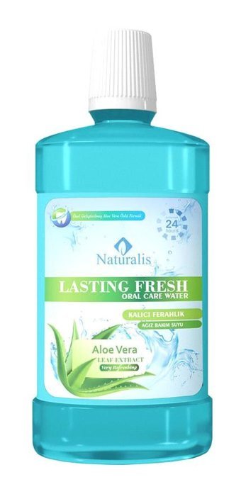 Naturalis Lasting Alkolsüz Aloevera Aromalı 250 ml Ağız Gargarası