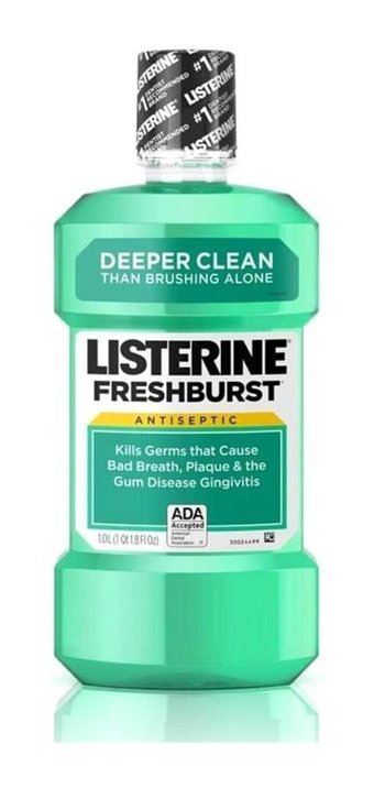 Listerine Fresh Burst Nane Aromalı 250 ml Ağız Gargarası