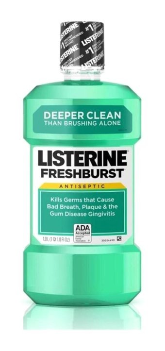Listerine Fresh Burst Nane Aromalı 250 ml Ağız Gargarası
