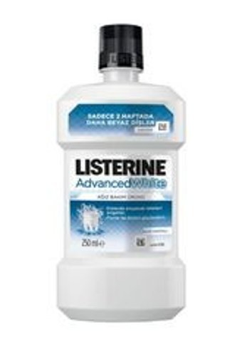Listerine Advanced White Florürlü Nane Aromalı 250 ml Ağız Gargarası