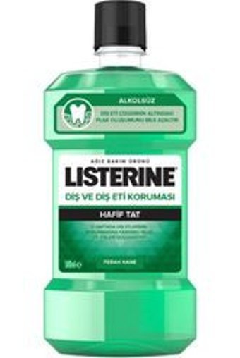 Listerine Alkolsüz Nane Aromalı 500 ml Ağız Gargarası