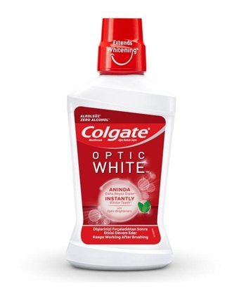 Colgate Optik Alkolsüz Nane Aromalı 250 ml Ağız Gargarası