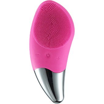 The Beauty Shop Yağlı Ciltler İçin 1 Başlıklı Şarjlı Titreşimli Yüz Temizleme Cihazı Pembe