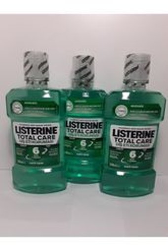 Listerine Alkolsüz Florürlü Nane Aromalı 500x3 ml Ağız Gargarası